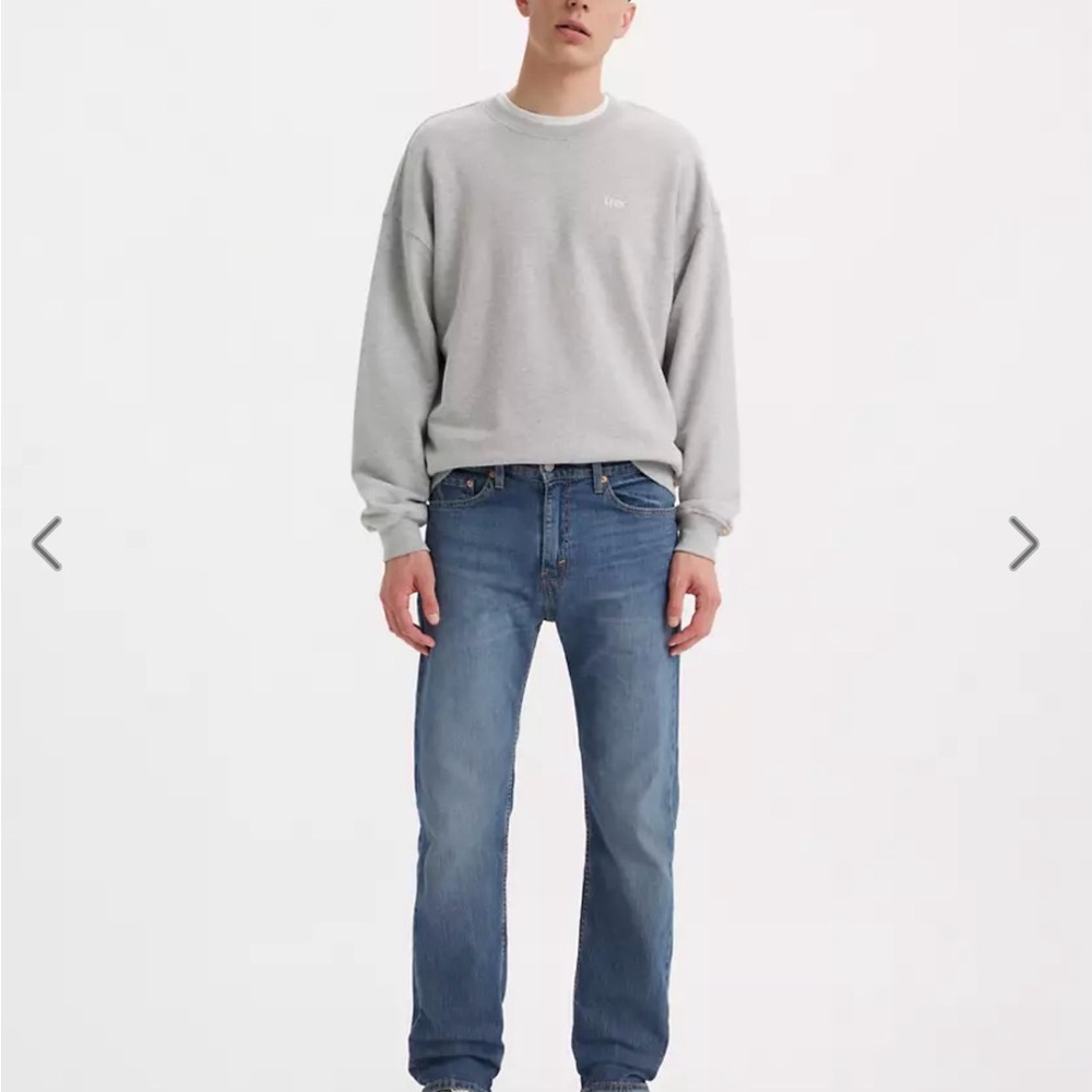 Levi's Men's 505 Classic Indigo Straight Jeans